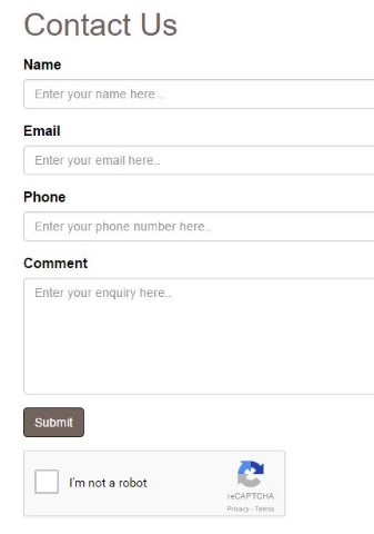 DNN Boostrap contact form